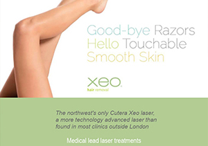 Xeo laser hair removal Cutera advert